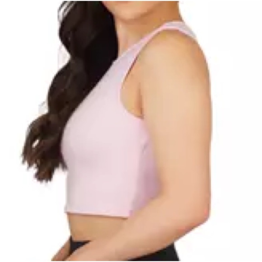 Yogalicious Pure Cloud Basic Fitted Cropped Tank … - image 3